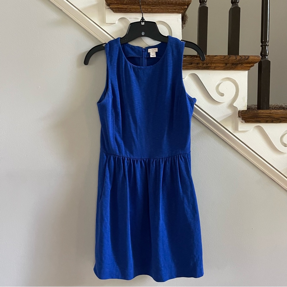 J Crew Sleeveless Dress with Pockets, Size XS